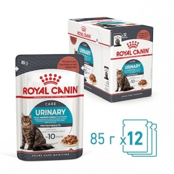 Вологий корм ROYAL CANIN URINARY CARE 85 г 41570019 фото