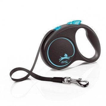 Рулетка BLACK DESIGN S 5м (стрічка) синя FL 033937 фото