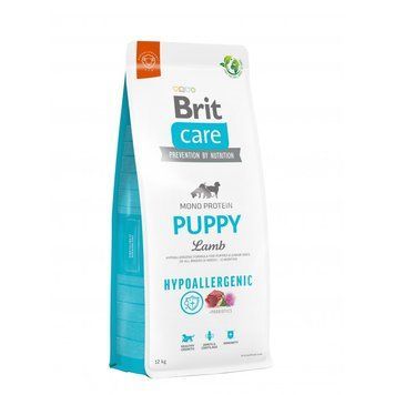 Сухий корм для цуценят Brit Care Dog Hypoallergenic Puppy гіпоалергенний з ягням, 12 кг 172213 фото