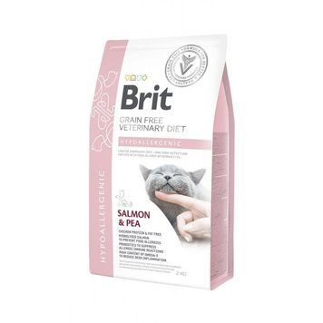 Brit GF Veterinary Diets Cat Hypoallergecnic 2 кг 170960/528370 фото