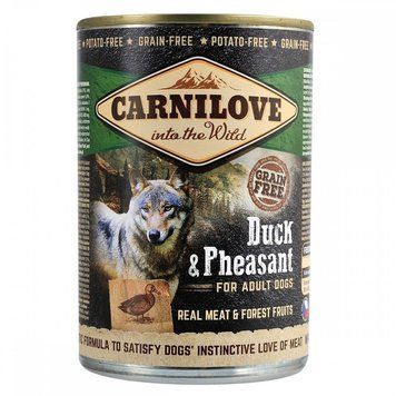 Влажный корм для собак Carnilove Duck & Pheasant 400 г (утка и фазан) 100134/529230 фото