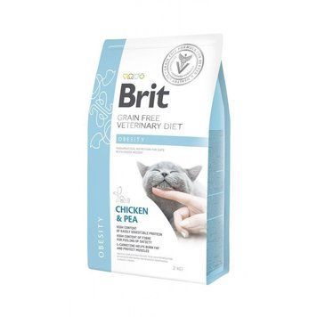 Brit GF Veterinary Diets Cat Obesity 2 кг 170966/528479 фото