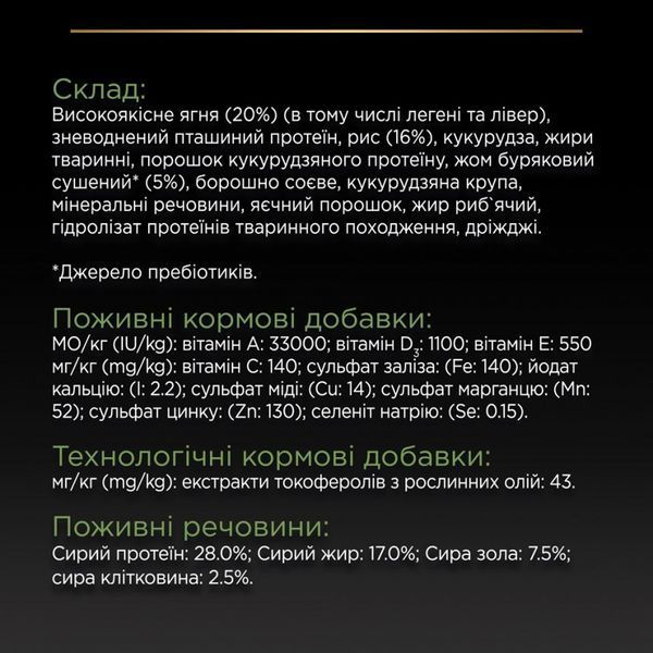 Сухий корм PRO PLAN Small&Mini Adult 1+ Sensitive Digestion для дорослих собак дрібних порід з чутливим травленням з ягням 7 кг 12392234 фото