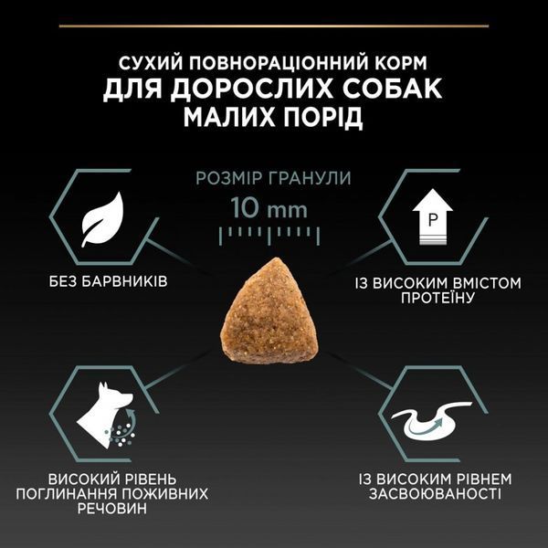 Сухий корм PRO PLAN Small&Mini Adult 1+ Sensitive Digestion для дорослих собак дрібних порід з чутливим травленням з ягням 7 кг 12392234 фото