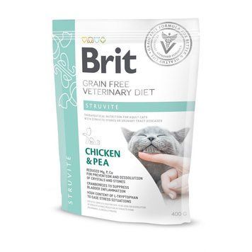 Brit GF Veterinary Diets Cat Struvite 400 g 170955/528288 фото