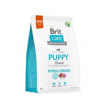 Корм для цуценят Brit Care Dog Hypoallergenic Puppy гіпоалергенний з ягням, 3 кг 172212 фото