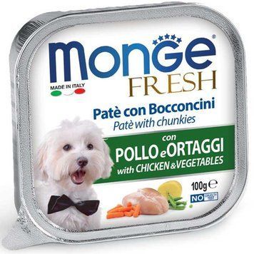 Monge Dog FRESH курица с овощами 100 г 70013031 фото