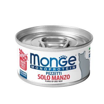 Monge MONOPROTEIN м'ясні пластівці яловичина 85 г 70013819 фото
