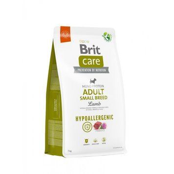 Сухой корм для собак Brit Care Dog Hypoallergenic Adult Small Breed 7 кг - ягненок 172651 фото