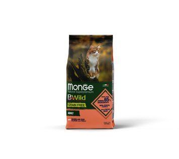 Monge BWild Grain free лосось 10 кг 70005203 фото