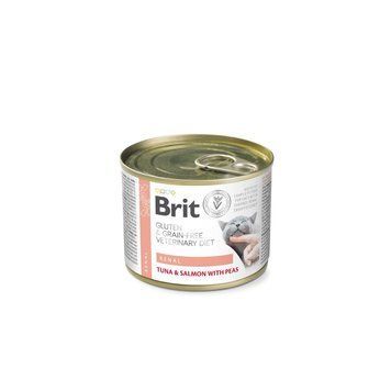 Влажный корм Brit VetDiets Renal для кошек с хронической почечной недостаточностью, 200 г 100714/9870 фото