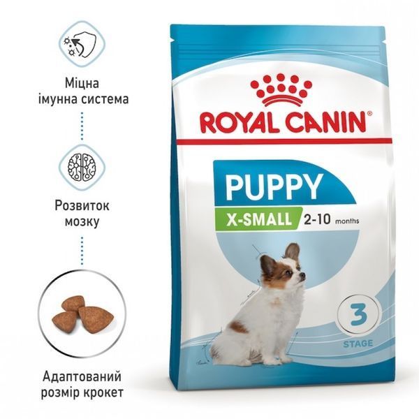 Сухий корм ROYAL CANIN PUPPY X-SMALL 0,5 кг 10020051 фото