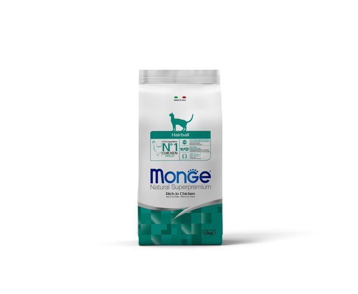 Сухой корм Monge Cat Hairball 10 кг 70004794 фото