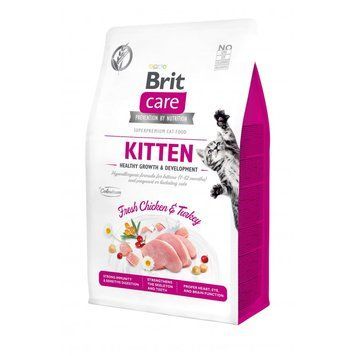 Корм сухий Brit Care Cat Grain Free Kitten Healthy Growth and Development для кошенят для здорового зростання та розвитку 40 171279/0686 фото