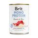 Вологий корм для собак Brit Mono Protein Lamb & Rice з ягнятиною та рисом, 400 г 100053/529728 фото 1