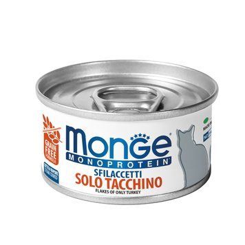 Monge MONOPROTEIN м'ясні пластівці індичка 85 г 70007153 фото