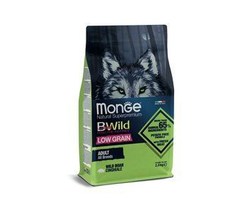 Сухой корм Monge Dog Bwild Low Grain дикий кабан 15 кг 70056038 фото