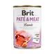 Вологий корм для собак Brit Pat&eacute; & Meat з ягням, 400 г 100077/0441 фото 1