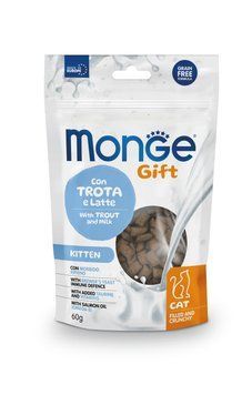 Monge Gift Cat Kitten форель і молоко 60 г 70085014 фото