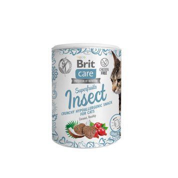 Лакомство Brit Care Superfruits Snack Insect д/котов гипоаллергенные с насекомыми кокосом и шиповником 100 г 100652 фото