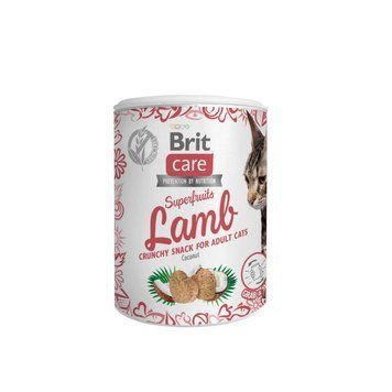 Лакомство Brit Care Superfruits Snack Lamb д/котов с ягненком и кокосом 100 г 100651 фото