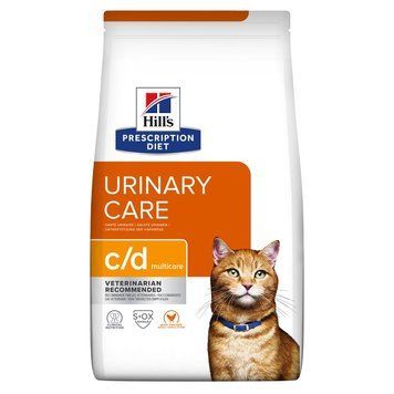 Hill&rsquo;s PRESCRIPTION DIET c/d Cухий корм для котів для догляду за сечовидільною системою, з куркою, 3 кг 607645 фото