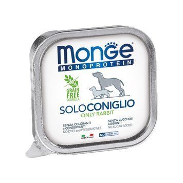 Monge Dog SOLO 100% кролик 150 г 70014205 фото